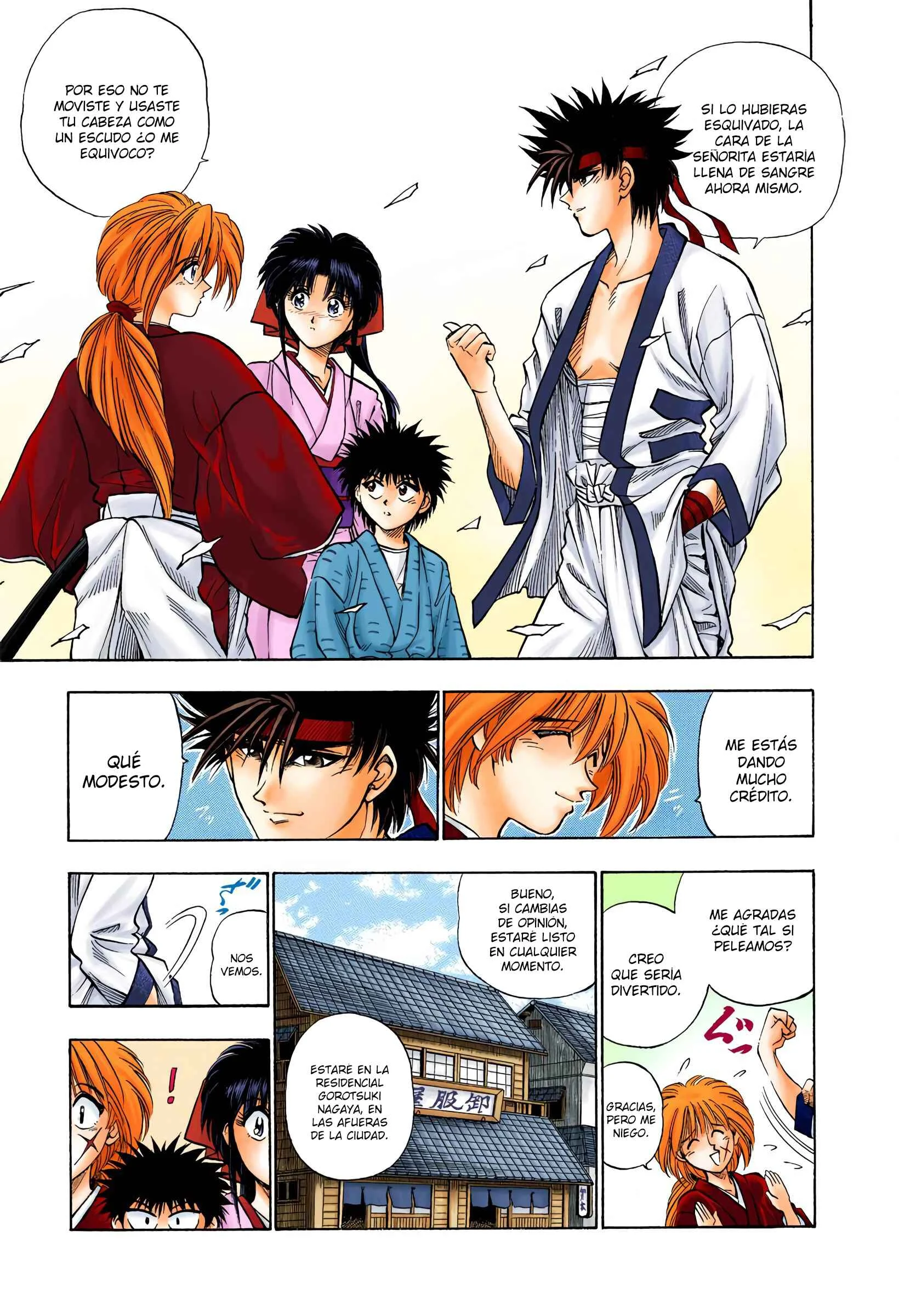 Rurouni Kenshin (Official Colored) Capítulo 5: El peleador callejero - Page 15
