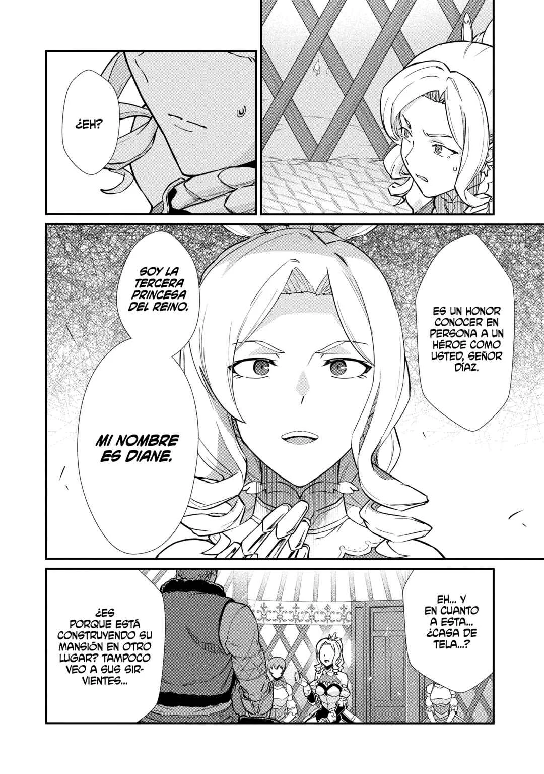 Ryoumin 0-nin Start no Henkyou Ryoushusama ~Ao no Dias to Soukaku no Otome~ Capítulo 5: Capítulo 5 - Page 6