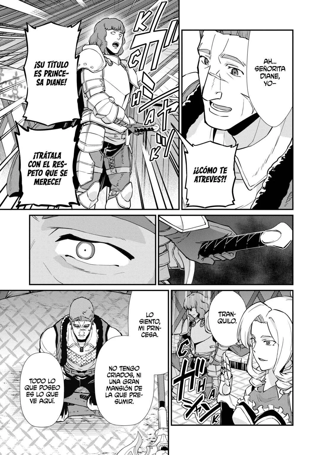 Ryoumin 0-nin Start no Henkyou Ryoushusama ~Ao no Dias to Soukaku no Otome~ Capítulo 5: Capítulo 5 - Page 7