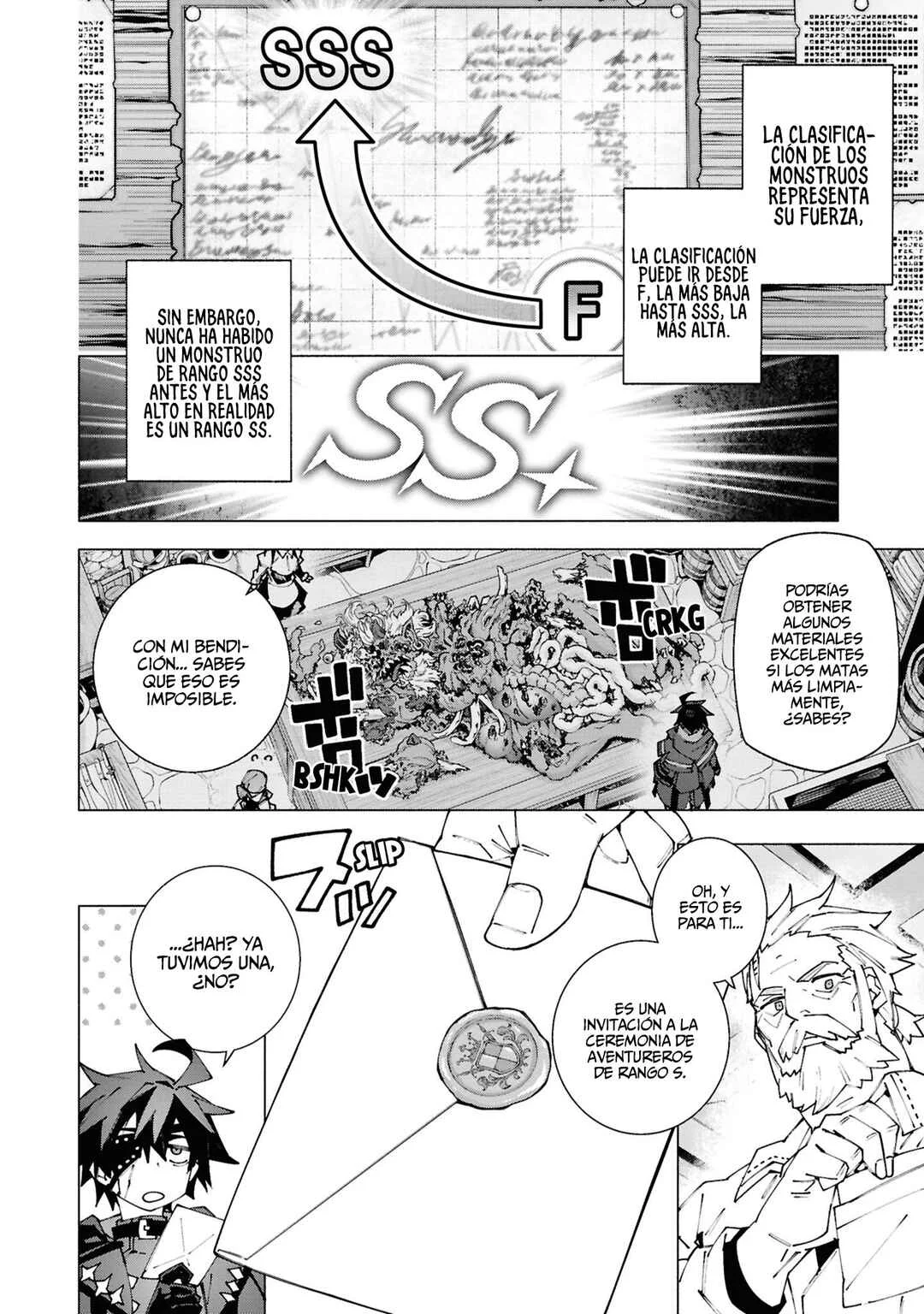 S-Kyuu Boukensha ga Ayumu Michi - Tsuihou Sareta Shounen wa Shin no Nouryoku "Buki Master" de Sekai Saikyou ni Itaru Capítulo 2.1 - Page 8