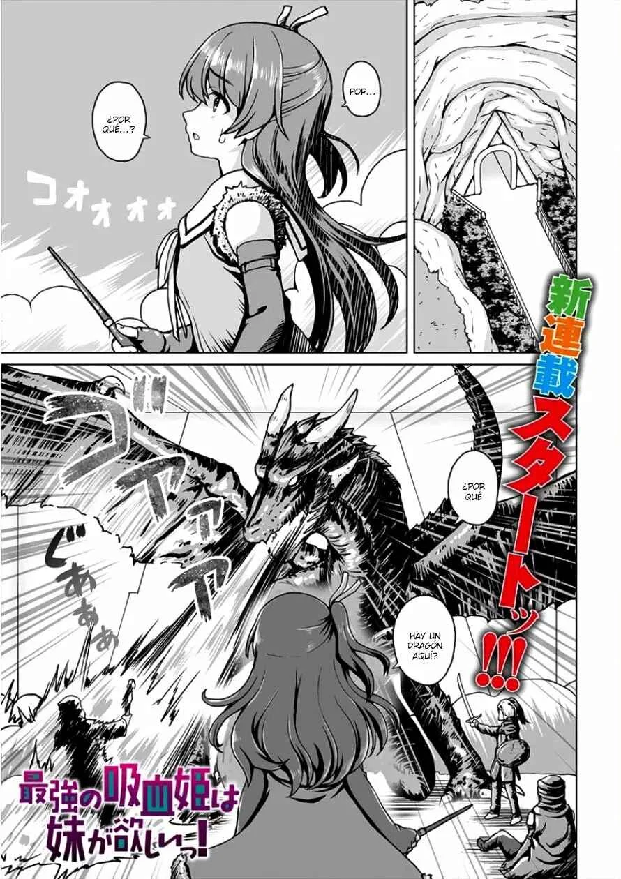 Saikyou no Kyuuketsuhime wa Imouto ga Hoshii!! Capítulo 1 - Page 2