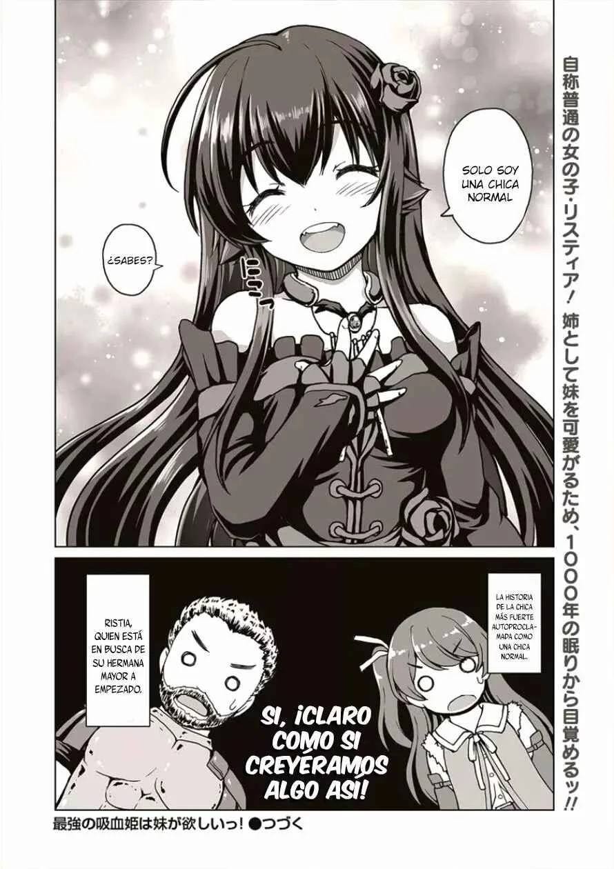 Saikyou no Kyuuketsuhime wa Imouto ga Hoshii!! Capítulo 1 - Page 27