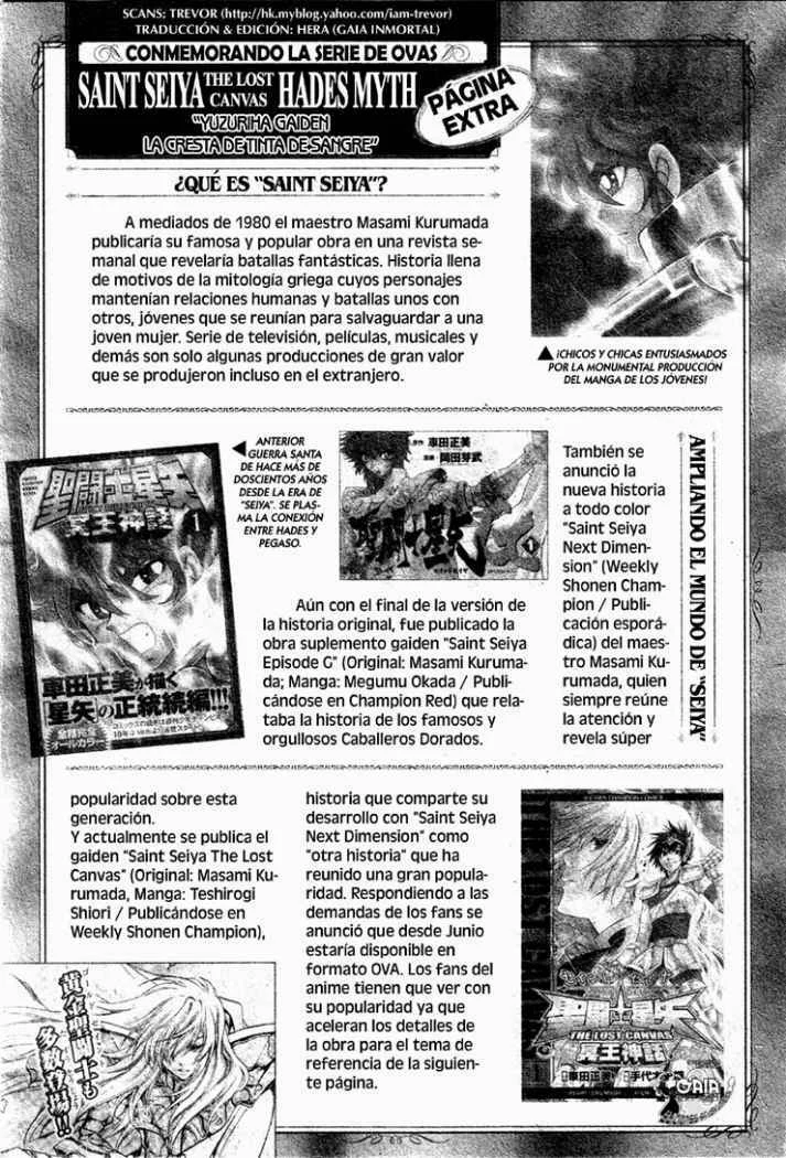Saint Seiya: The Lost Canvas Gaiden Capítulo 0: Yuzuriha De La Grulla - Page 38