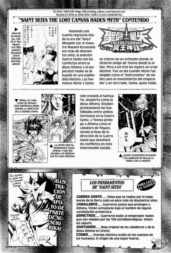 Saint Seiya: The Lost Canvas Gaiden Capítulo 0: Yuzuriha De La Grulla - Page 39