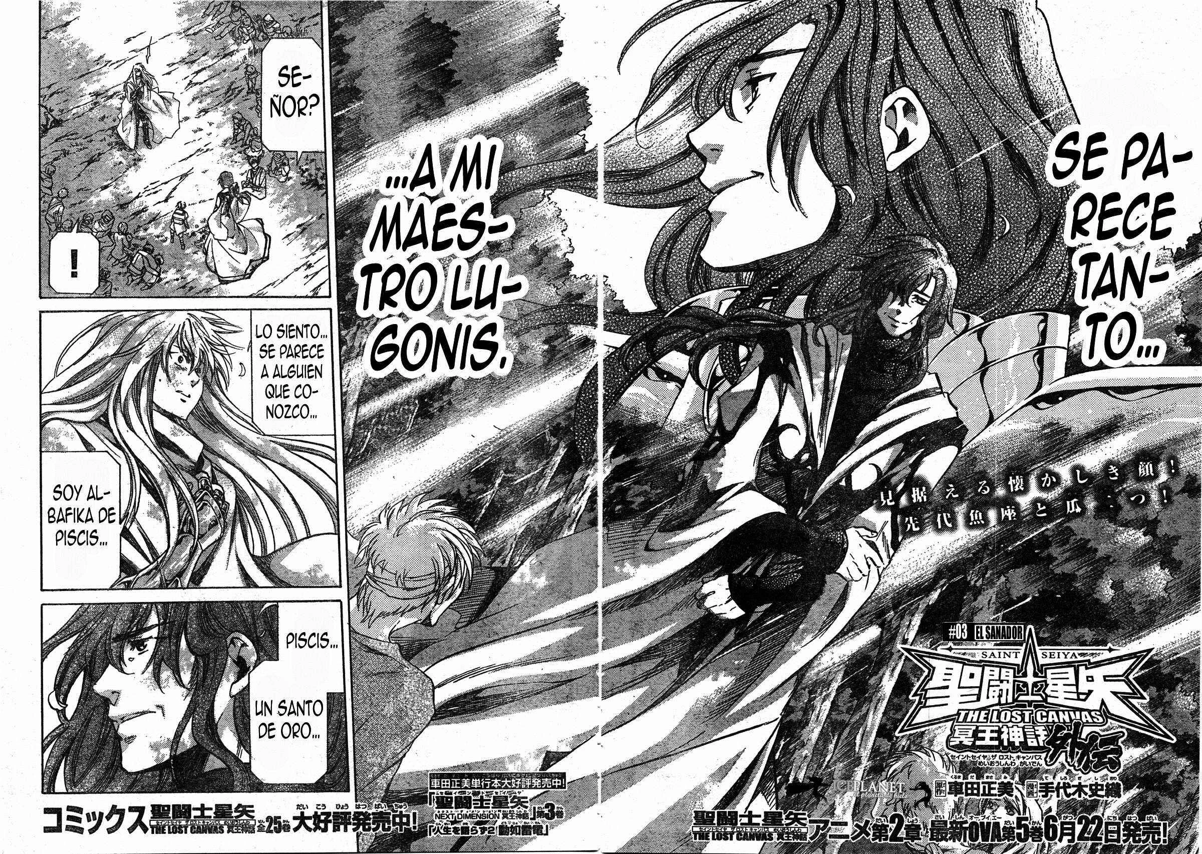 Saint Seiya: The Lost Canvas Gaiden Capítulo 3: Maestro Lugonis - Page 2