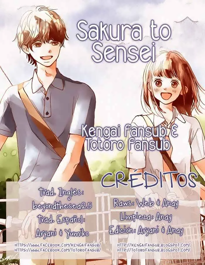 Sakura to Sensei Capítulo 1 - Page 1