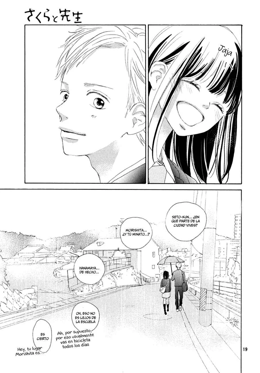 Sakura to Sensei Capítulo 2 - Page 20