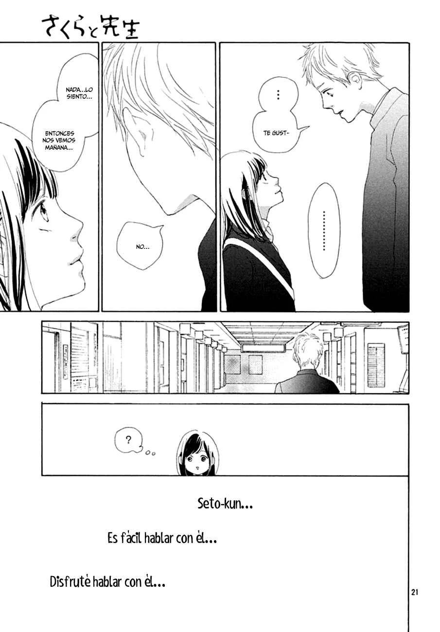 Sakura to Sensei Capítulo 2 - Page 22