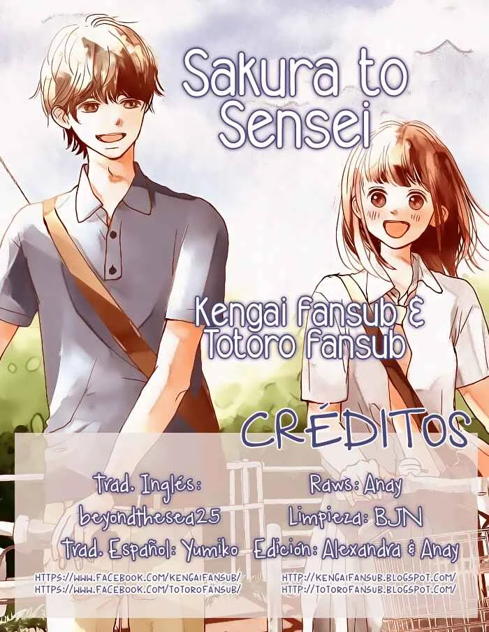 Sakura to Sensei Capítulo 4 - Page 1