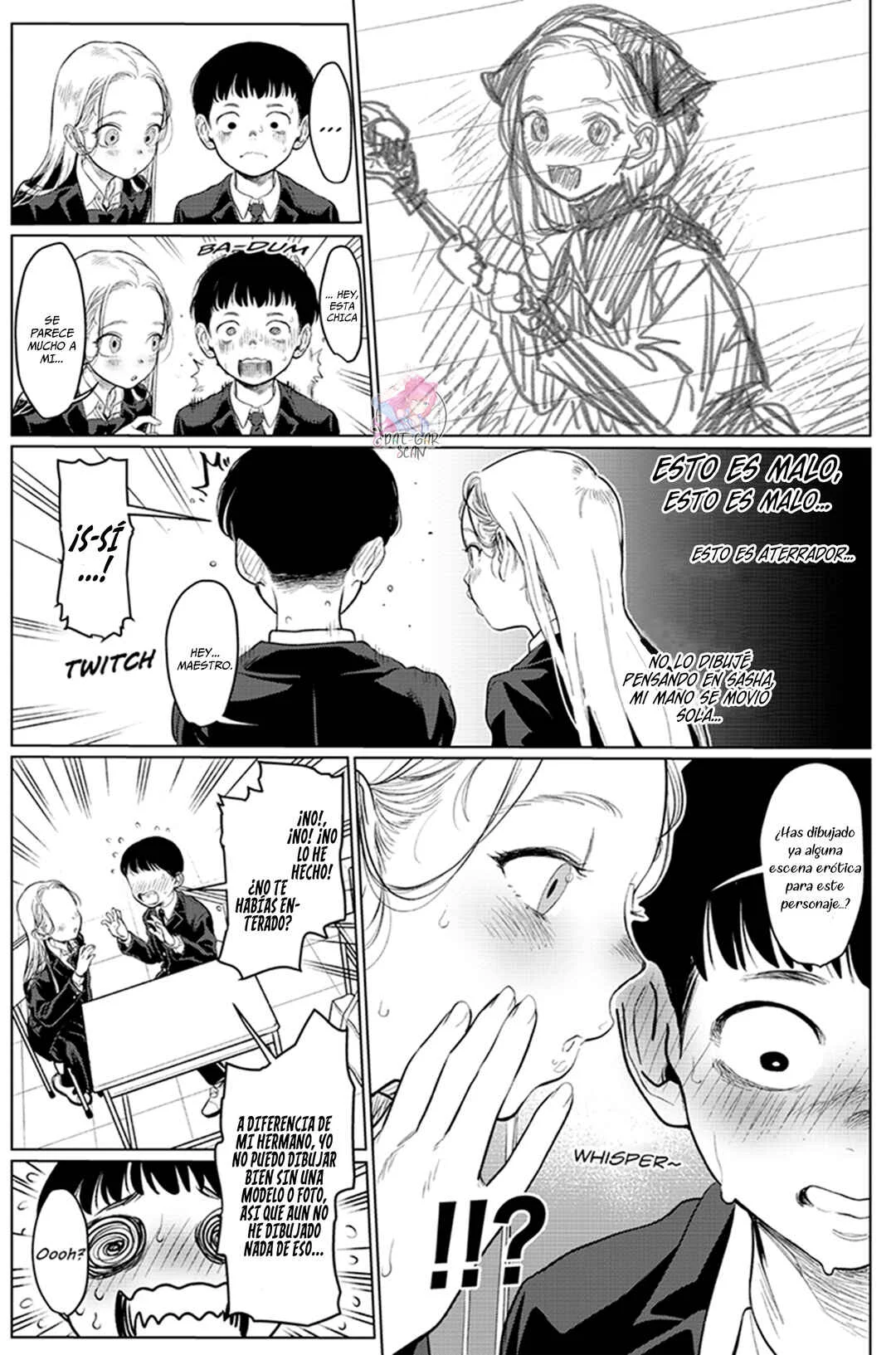 Sasha-chan to Classmate Otaku-kun Capítulo 3: Dignidad del maestro - Page 6
