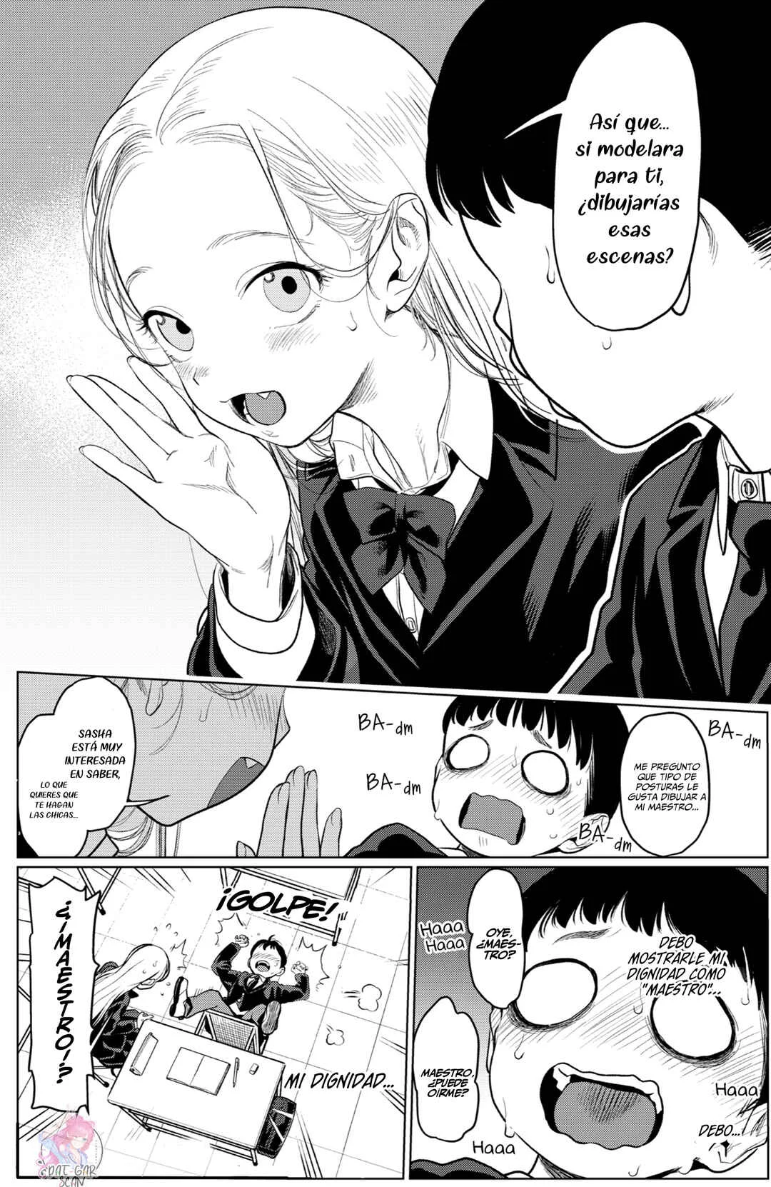 Sasha-chan to Classmate Otaku-kun Capítulo 3: Dignidad del maestro - Page 7