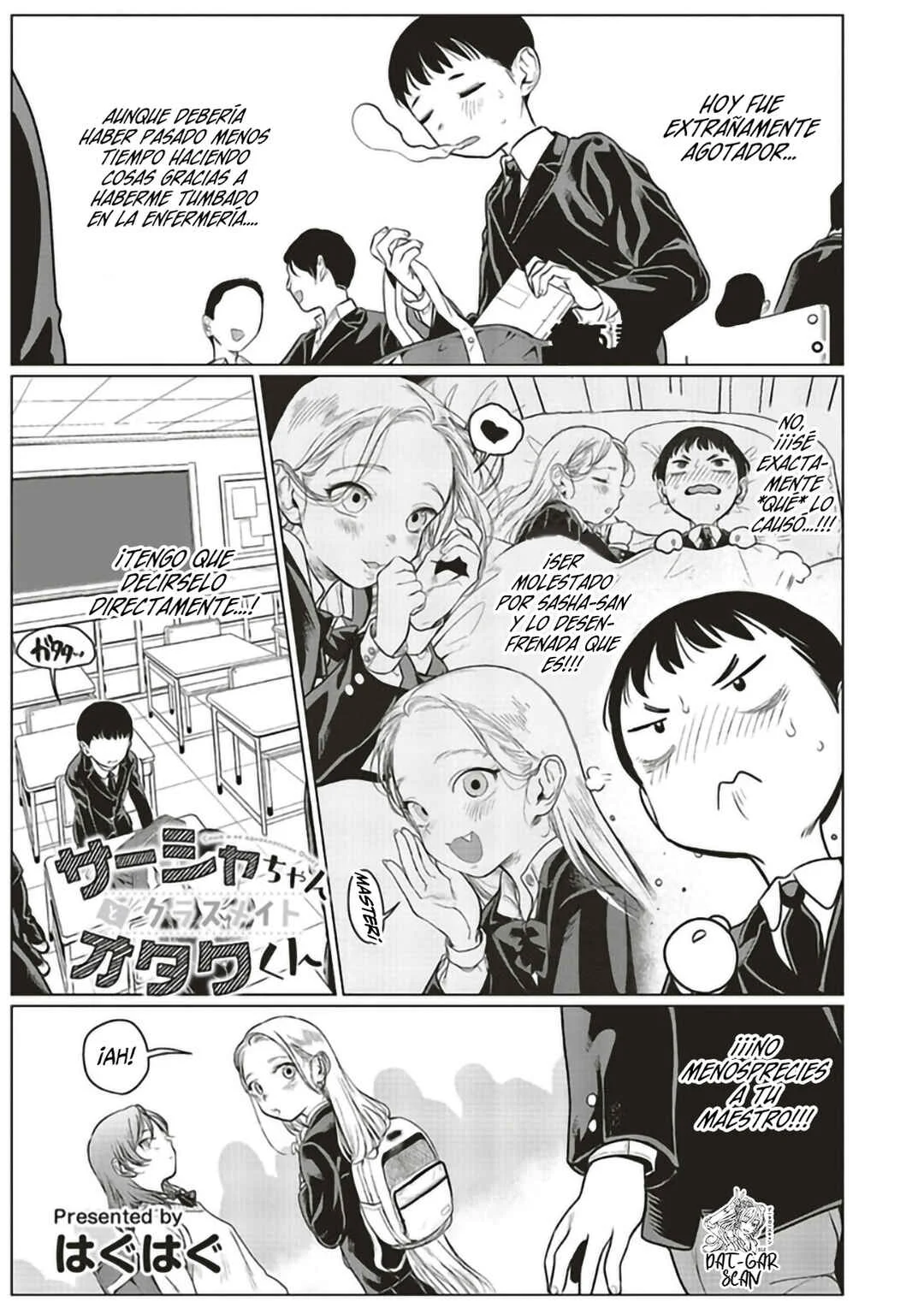 Sasha-chan to Classmate Otaku-kun Capítulo 5: Hasta mañana - Page 4