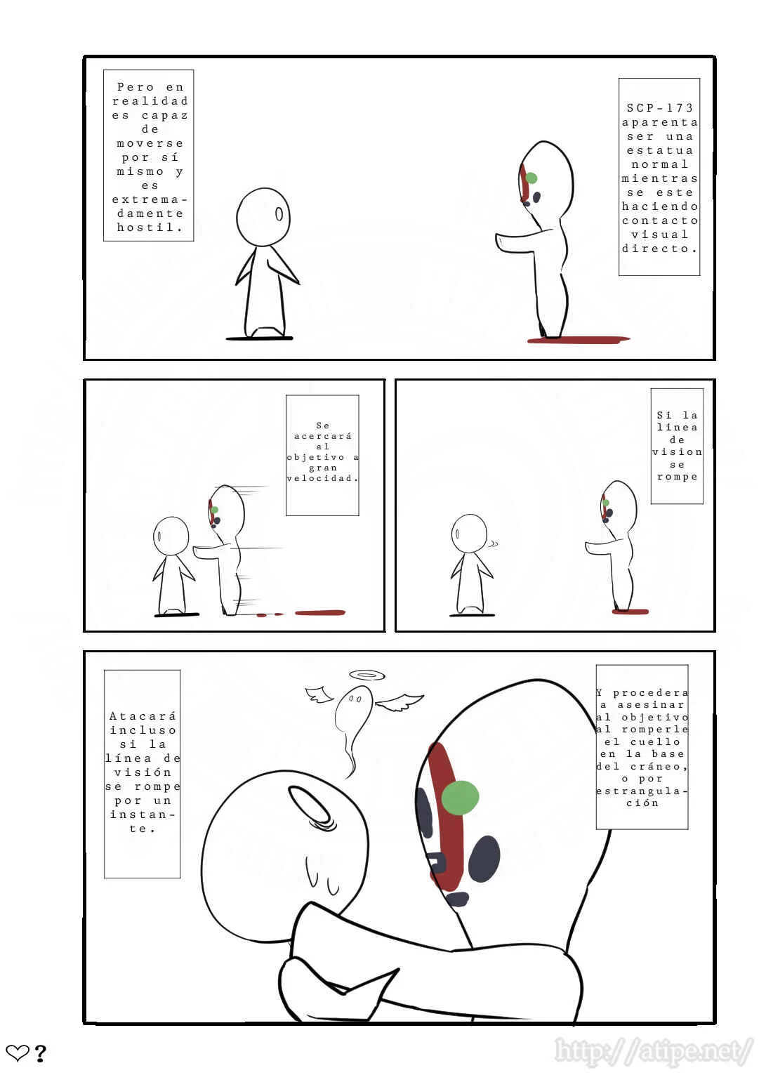 SCP o Zakkuri Shoukai Capítulo 1: SCP-173 - Page 2