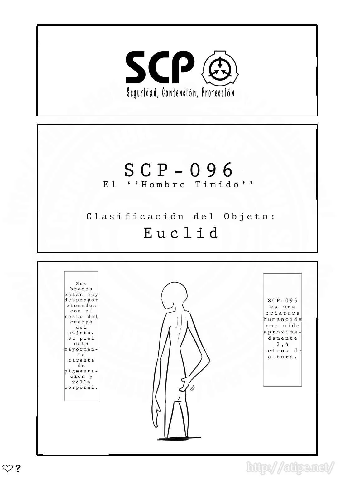 SCP o Zakkuri Shoukai Capítulo 2: SCP-096 - Page 1