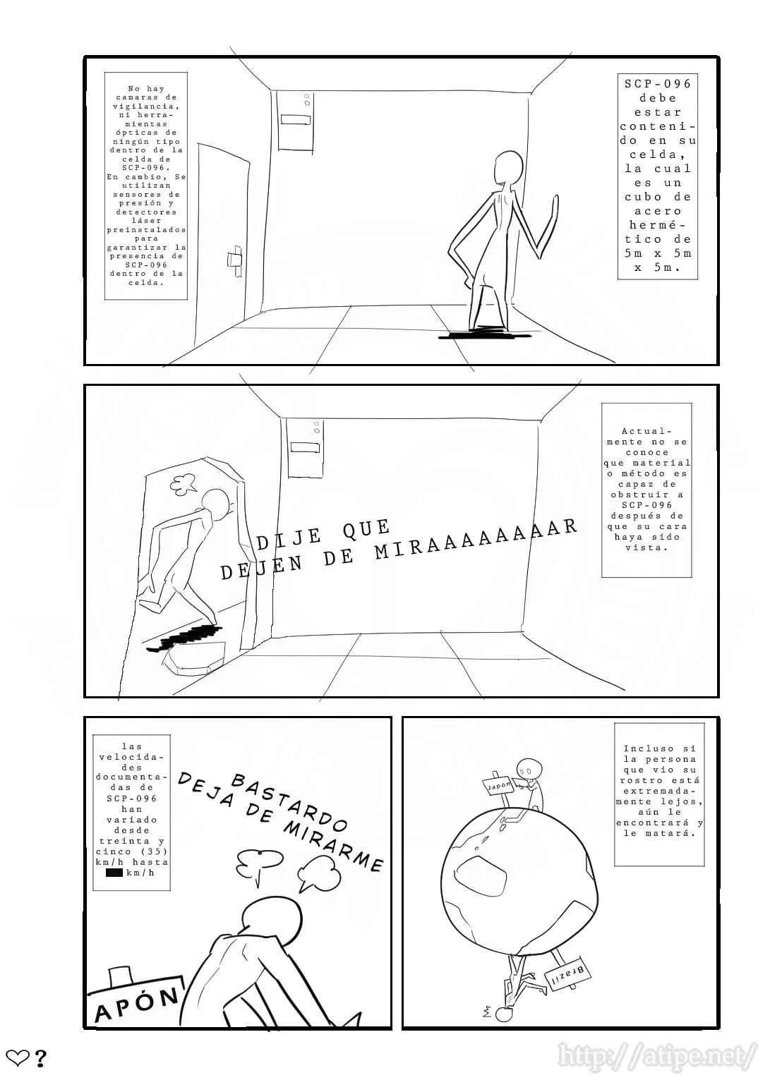 SCP o Zakkuri Shoukai Capítulo 2: SCP-096 - Page 3