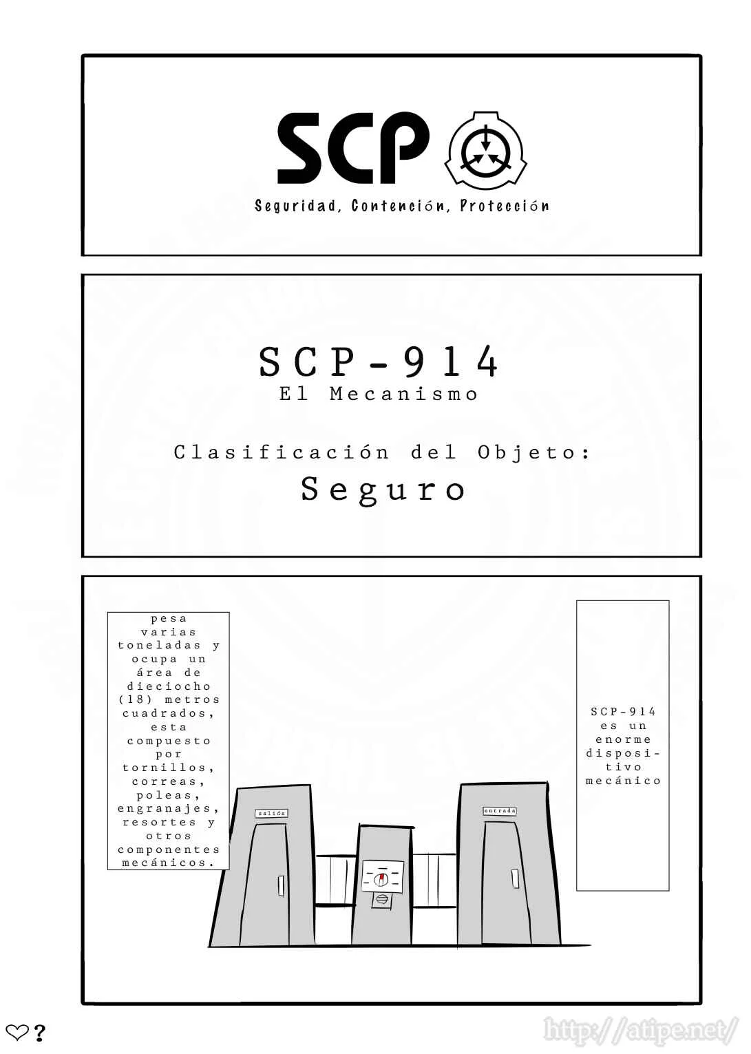 SCP o Zakkuri Shoukai Capítulo 3: SCP-914 - Page 1