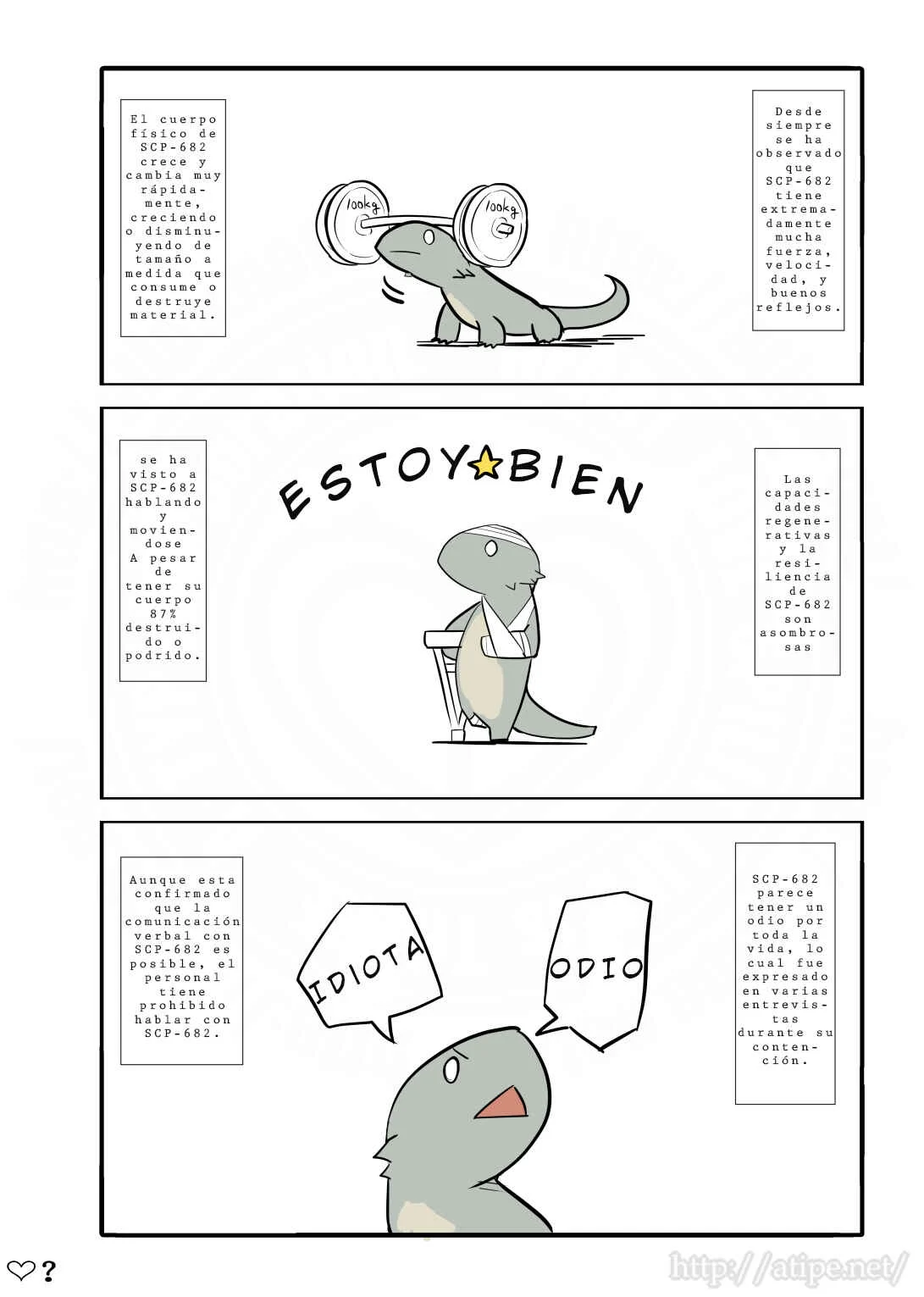 SCP o Zakkuri Shoukai Capítulo 4: SCP-682 - Page 2