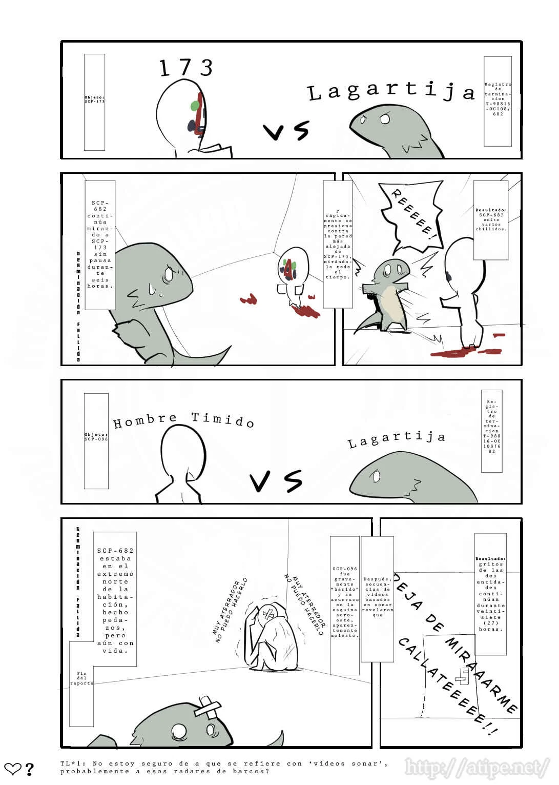 SCP o Zakkuri Shoukai Capítulo 4: SCP-682 - Page 4