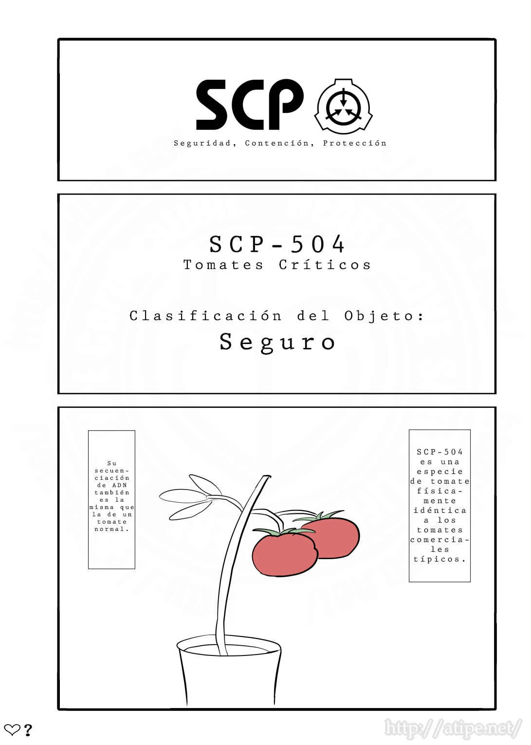 SCP o Zakkuri Shoukai Capítulo 5: SCP-504 - Page 1