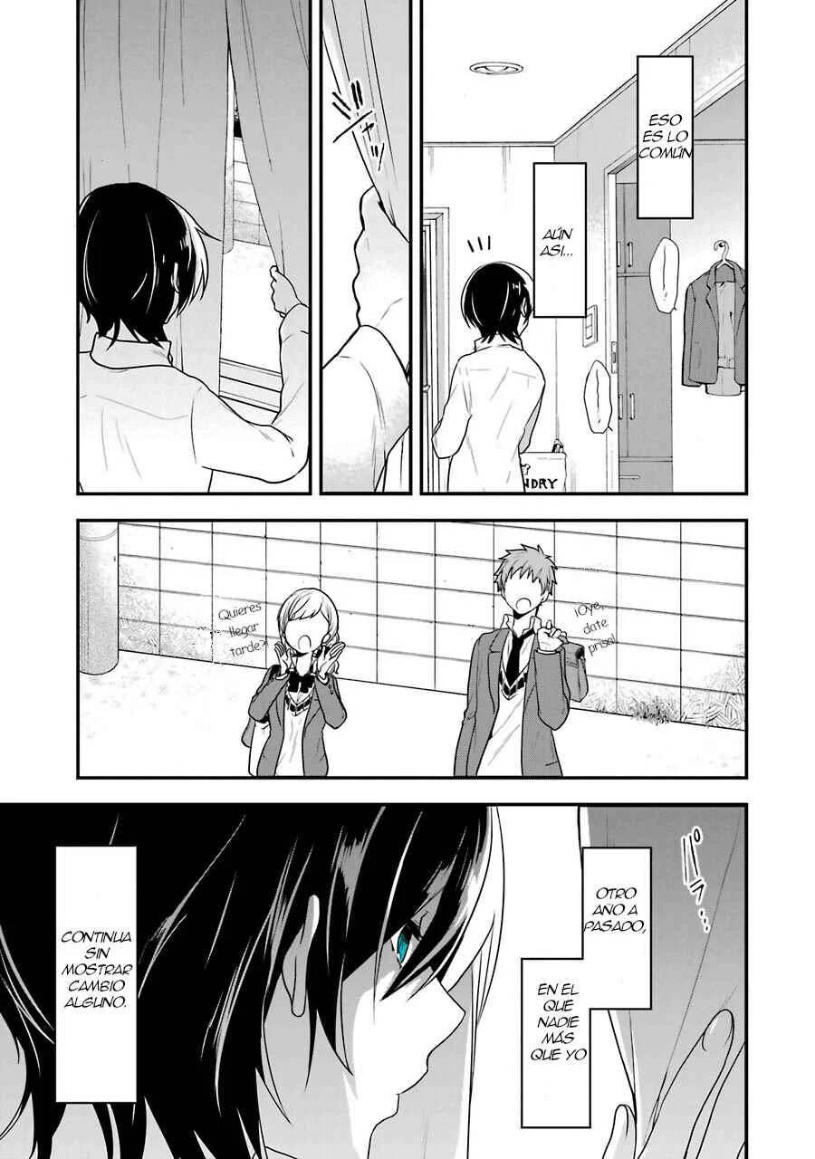 Seibetsu "Mona Lisa" no Kimi e. Capítulo 1: La primavera de los 18 - Page 7
