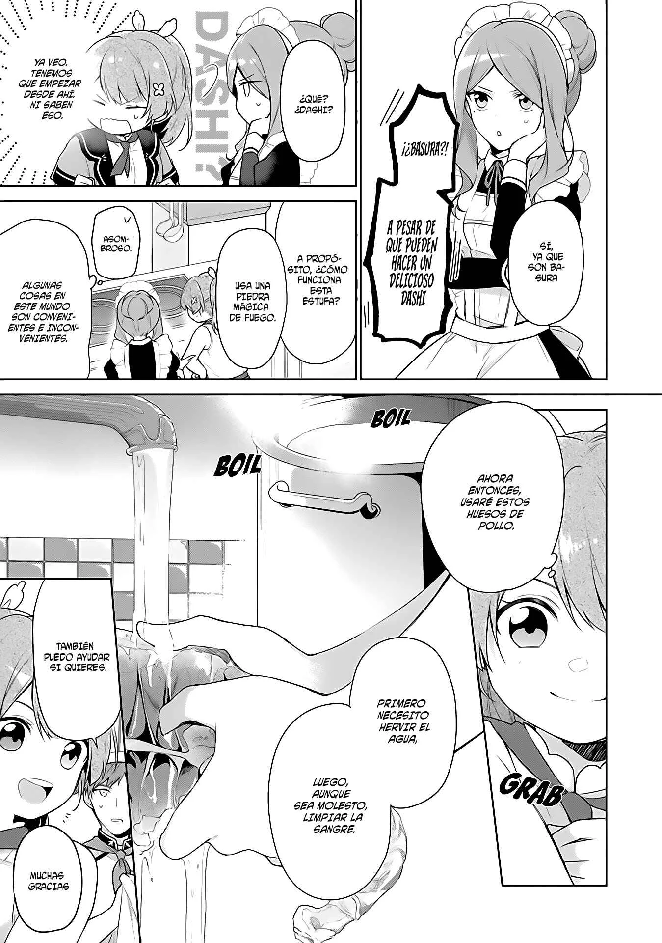 Seijo ja Nakatta node, Oukyuu de Nonbiri Gohan wo Tsukuru Koto ni Shimashita Capítulo 3 - Page 4