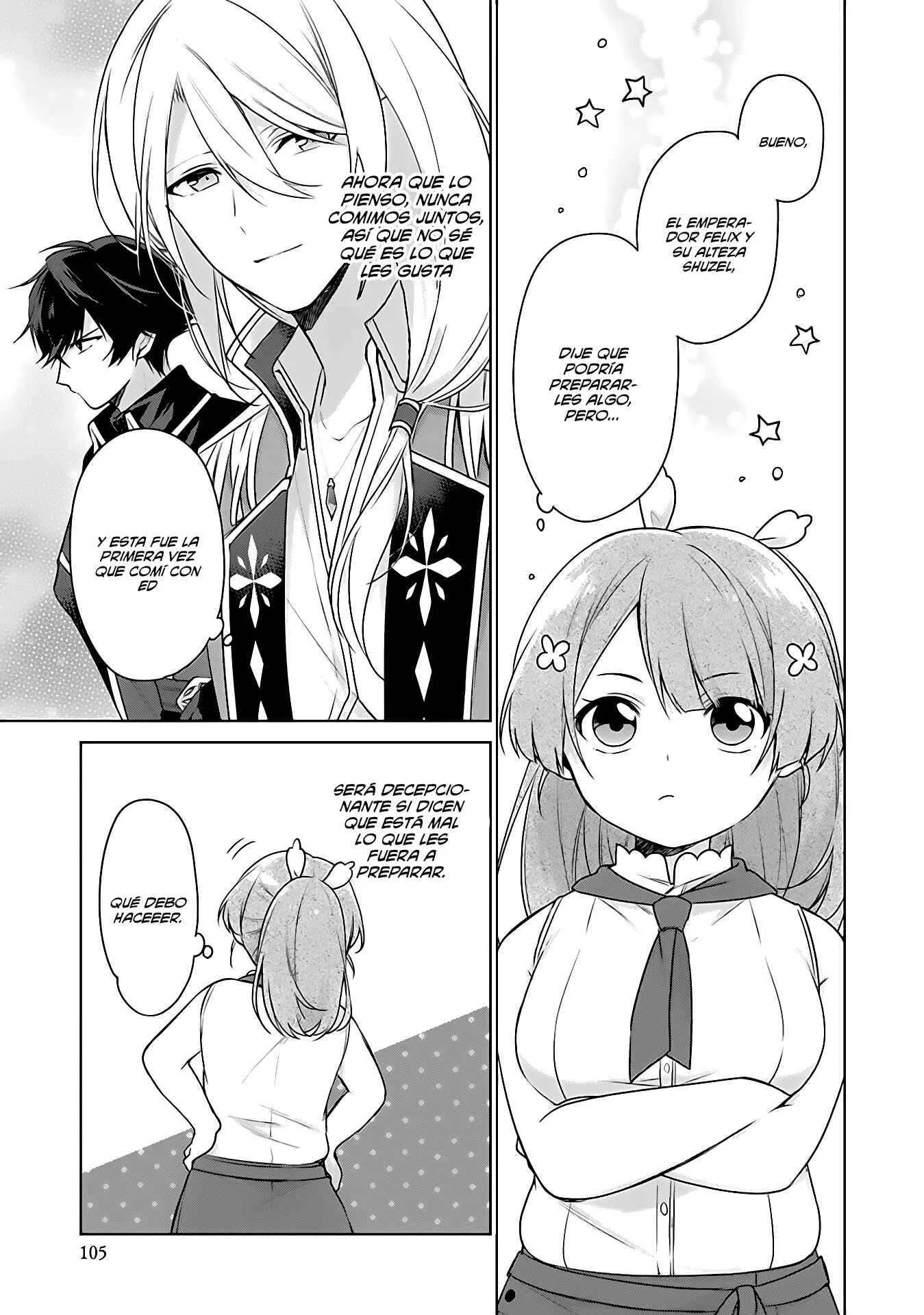 Seijo ja Nakatta node, Oukyuu de Nonbiri Gohan wo Tsukuru Koto ni Shimashita Capítulo 4 - Page 1