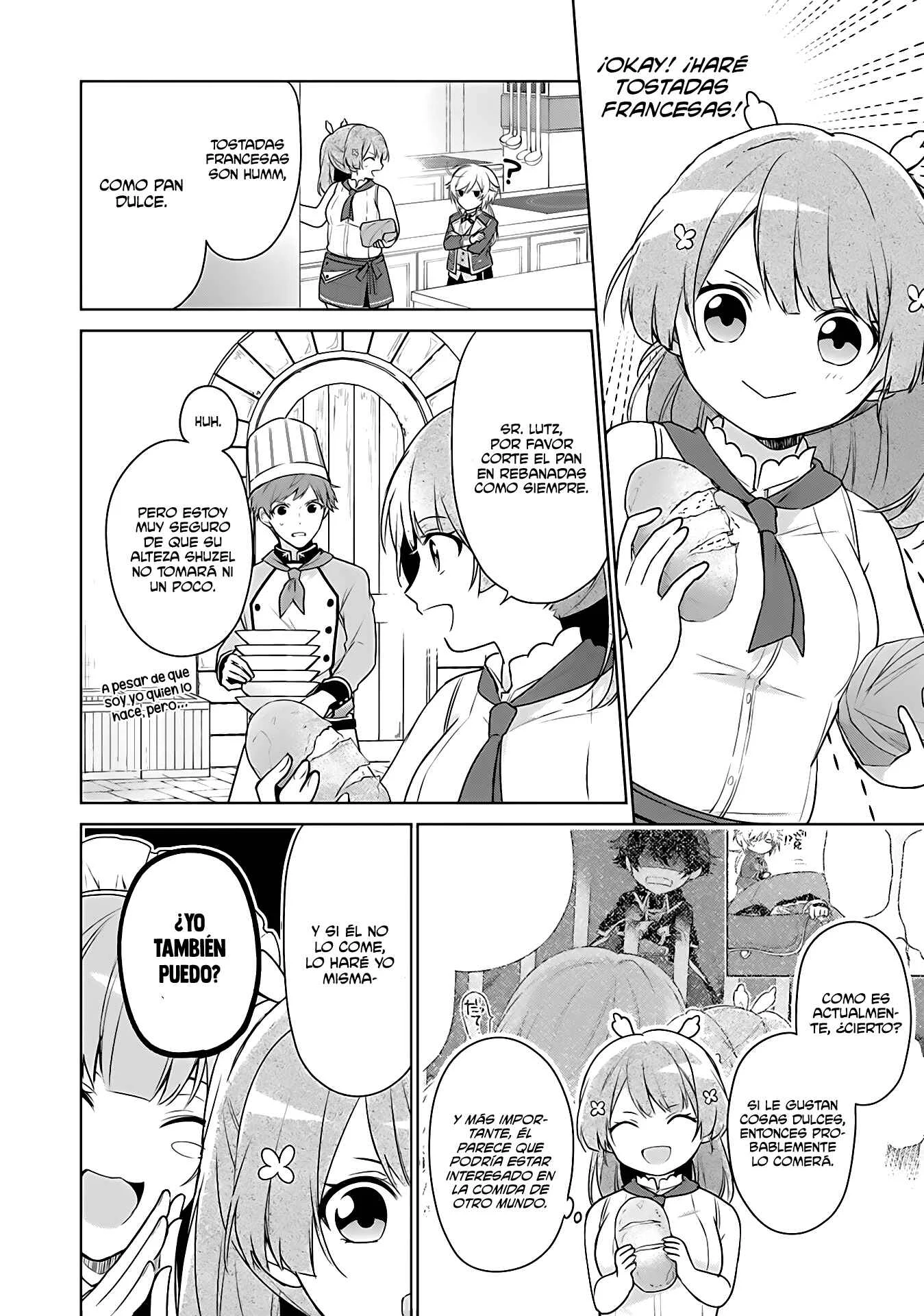 Seijo ja Nakatta node, Oukyuu de Nonbiri Gohan wo Tsukuru Koto ni Shimashita Capítulo 4 - Page 7
