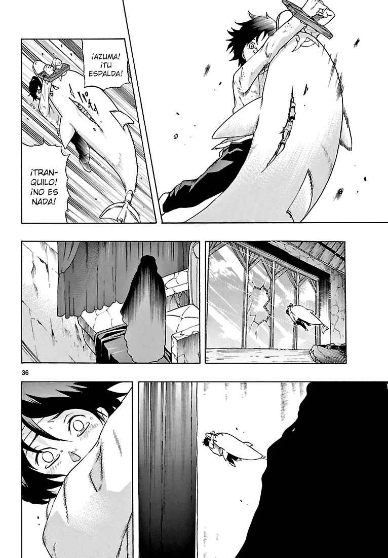 Seiketsu no Haguruma Capítulo 2: Padre, Juicio y Despedida - Page 37