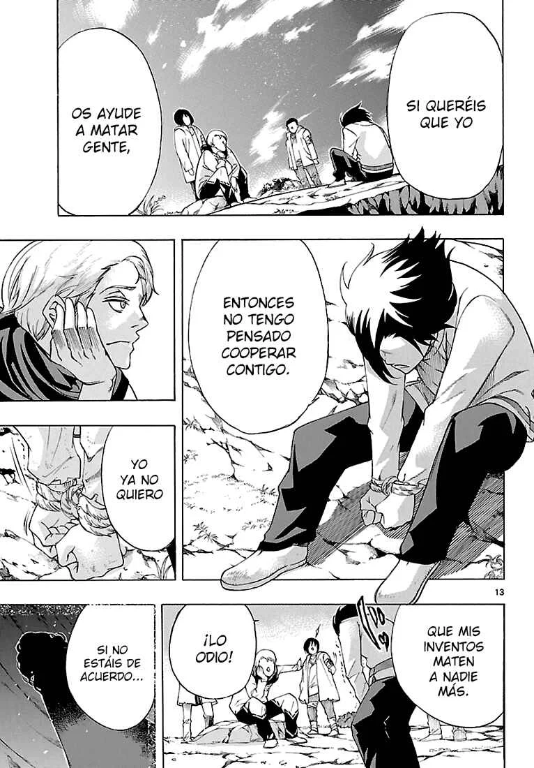 Seiketsu no Haguruma Capítulo 3: El Juramento de la Redención - Page 14
