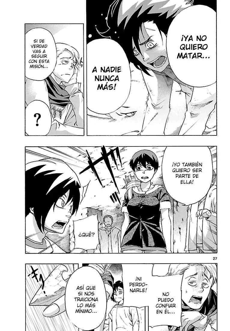 Seiketsu no Haguruma Capítulo 3: El Juramento de la Redención - Page 28