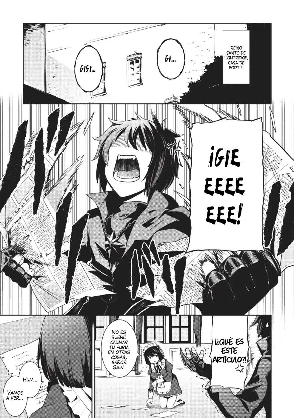 Seinaru Kishi no Ankokudou Capítulo 1 - Page 8