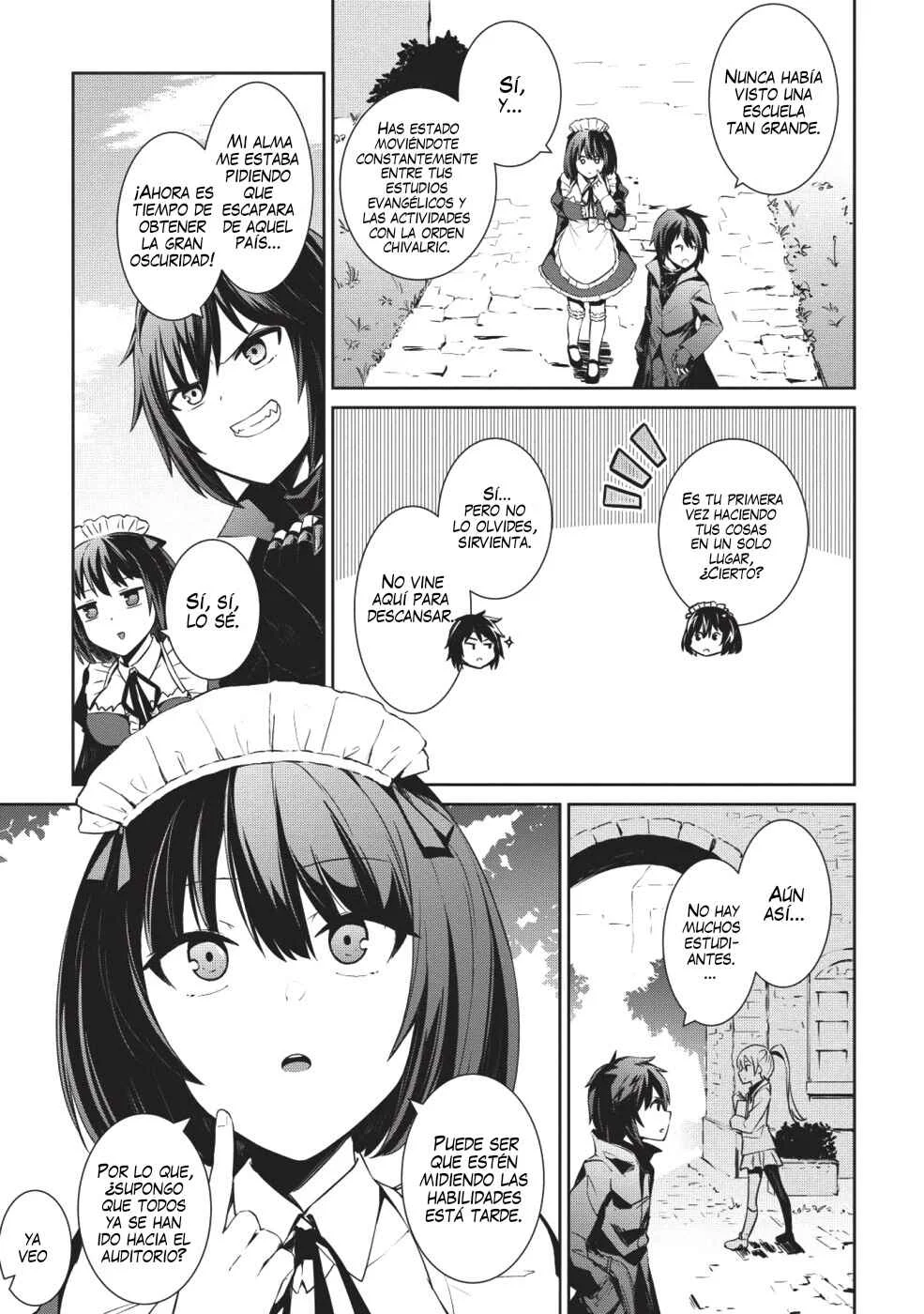 Seinaru Kishi no Ankokudou Capítulo 1 - Page 14