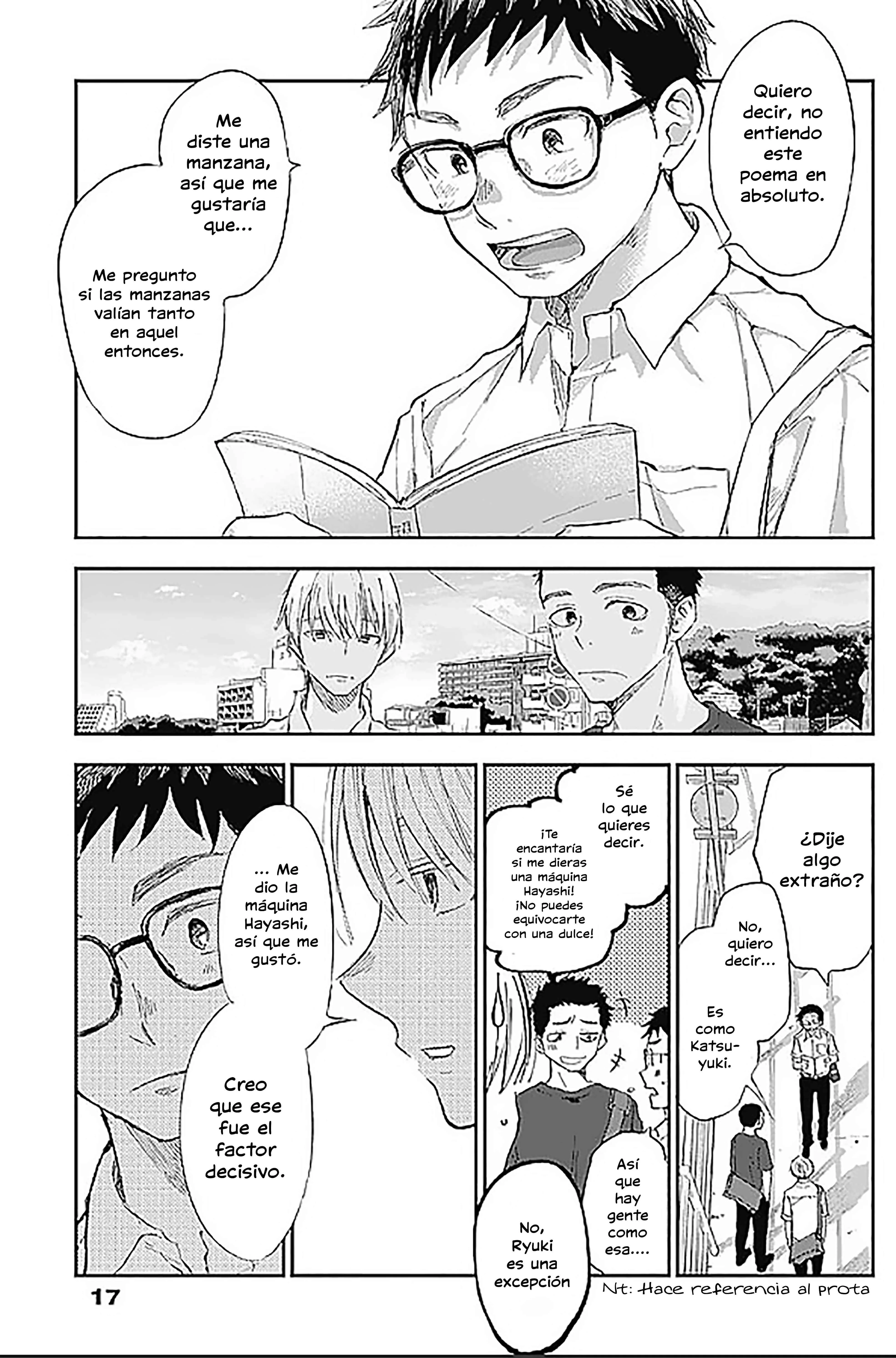 Seinen Shoujo yo, Haru wo Musabore. Capítulo 1 - Page 6
