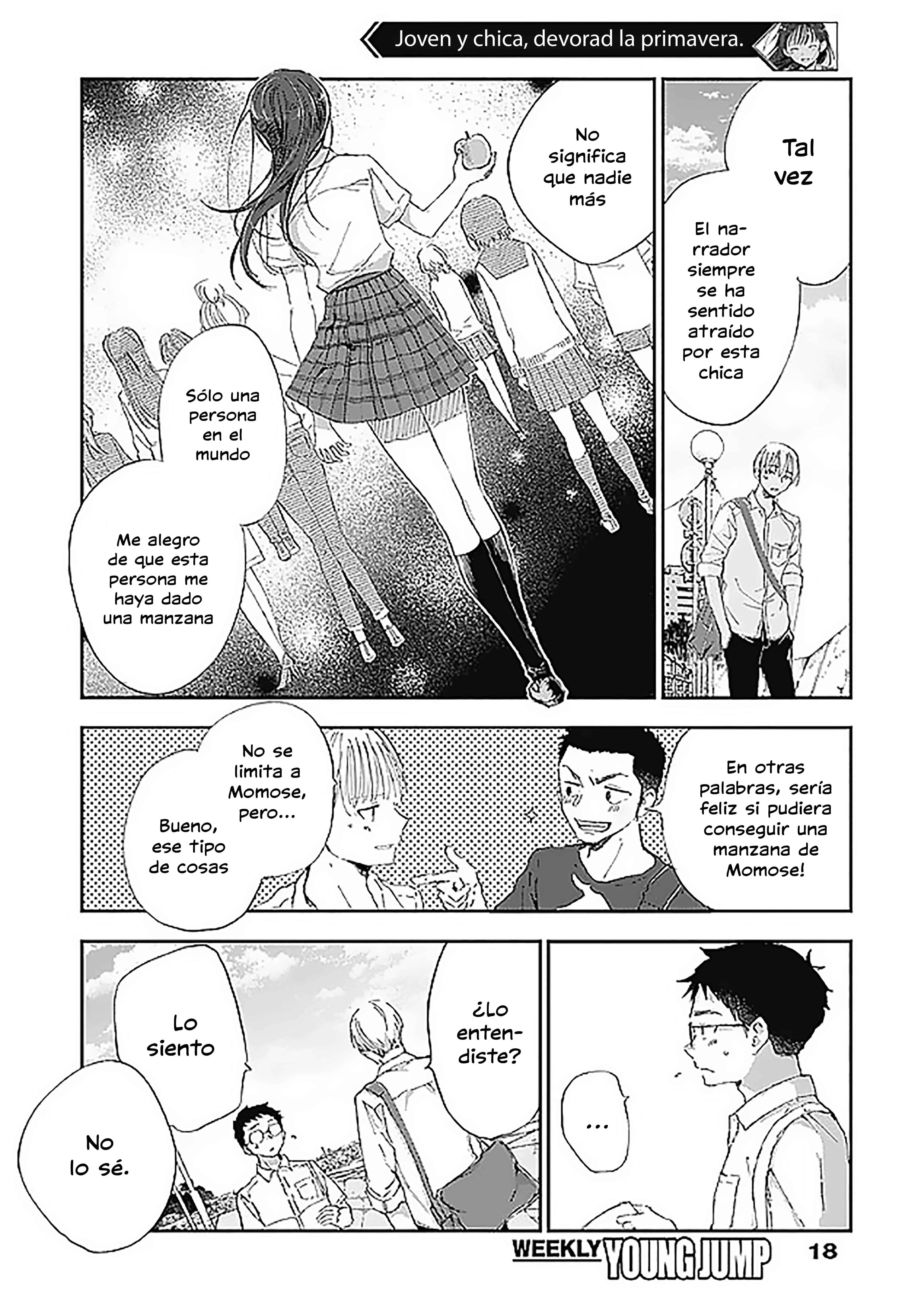 Seinen Shoujo yo, Haru wo Musabore. Capítulo 1 - Page 7