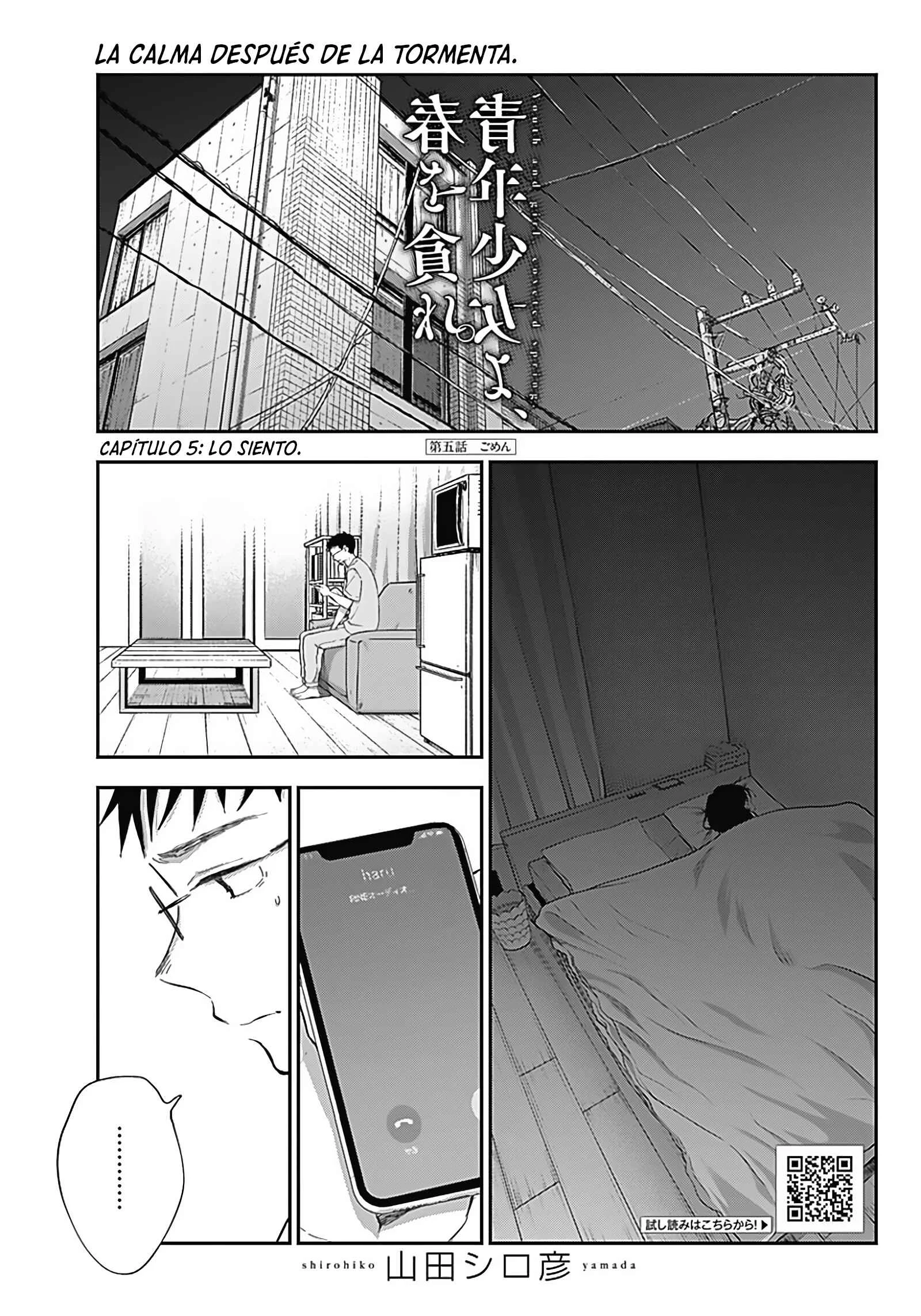 Seinen Shoujo yo, Haru wo Musabore. Capítulo 5: Lo siento - Page 10