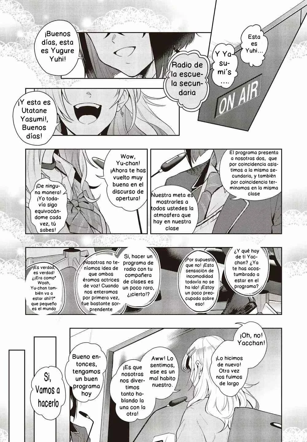 Seiyuu Radio no Ura Omote Capítulo 1 - Page 1