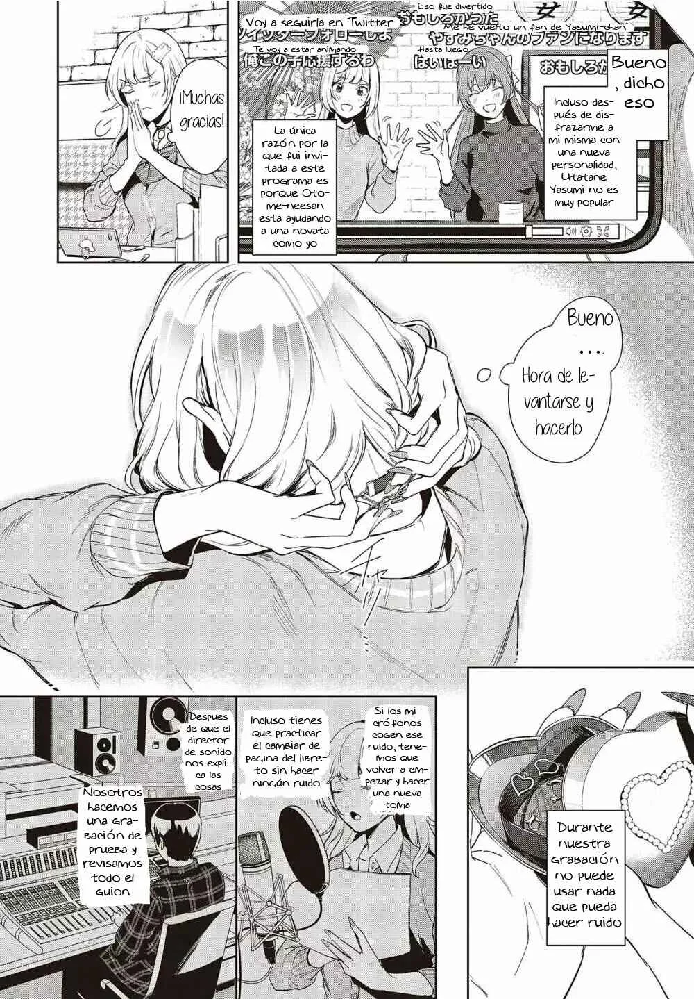 Seiyuu Radio no Ura Omote Capítulo 1 - Page 8