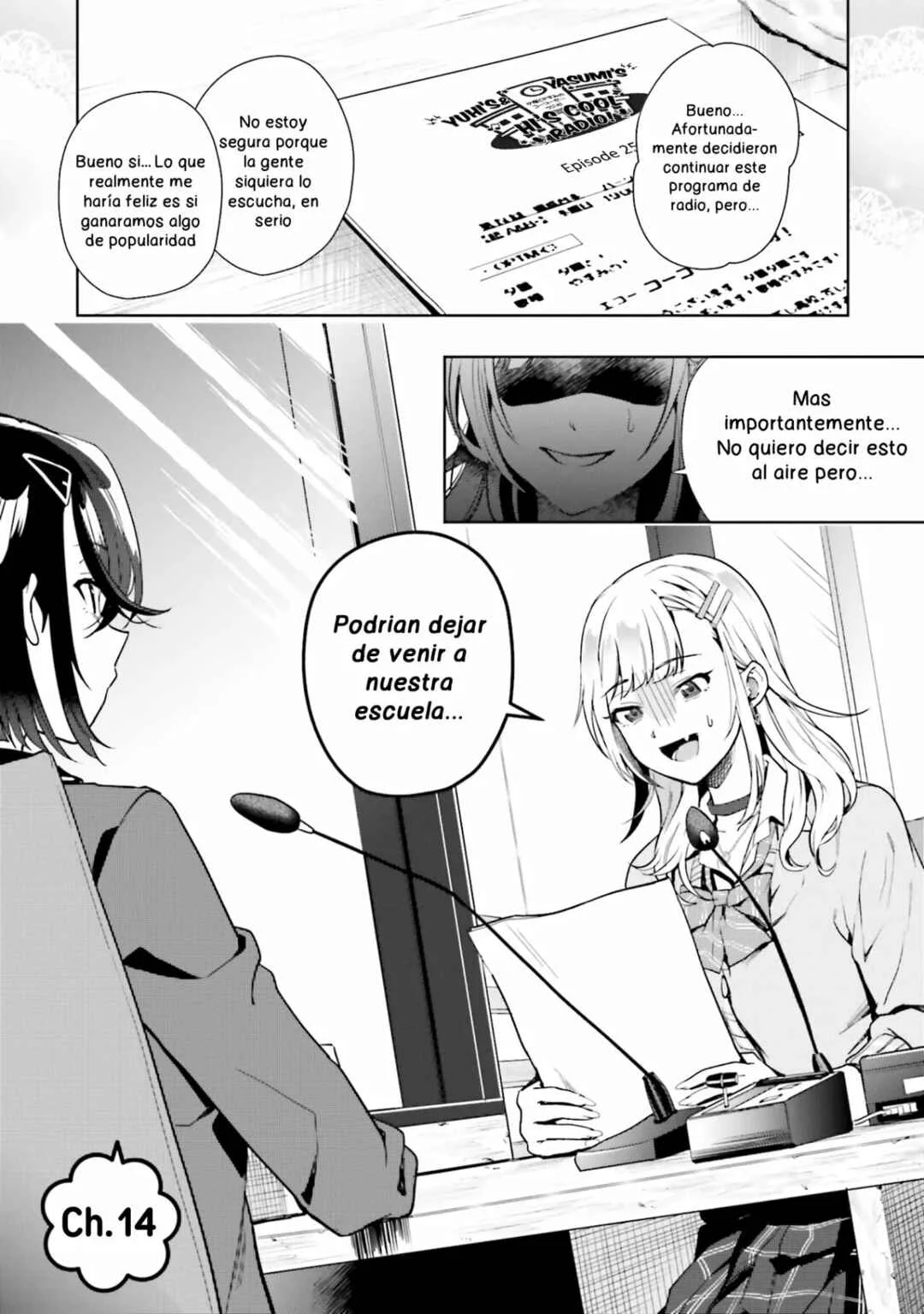 Seiyuu Radio no Ura Omote Capítulo 14 - Page 1