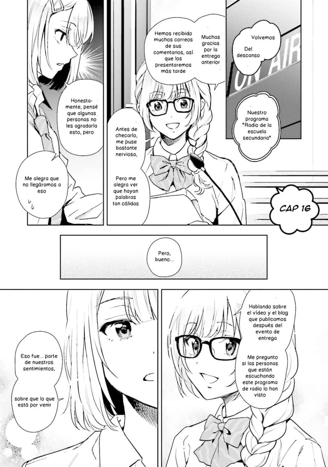 Seiyuu Radio no Ura Omote Capítulo 16 - Page 1