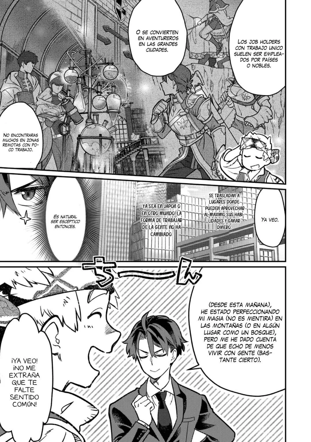 Sekai de Yuuitsu no Tenshokushi: Job Hopper na Ore wa, Isekai de Subete no Job o Kiwameru Koto ni Shita Capítulo 2 - Page 9