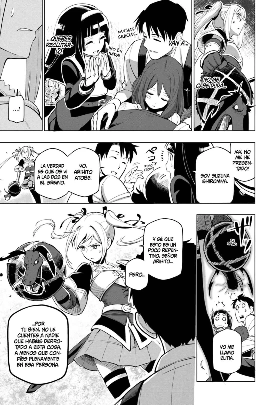 Sekai Saikyou no Kouei: Meikyuukoku no Shinjin Tansakusha Capítulo 4: Las Habilidades de un Retaguardia - Page 29