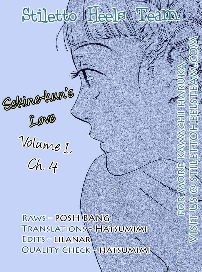Sekine-kun no Koi Capítulo 4: Avanzado - Page 33
