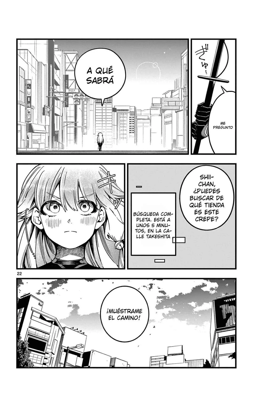 Sendou Toki no 5-funkan Capítulo 1: Crepe - Page 22