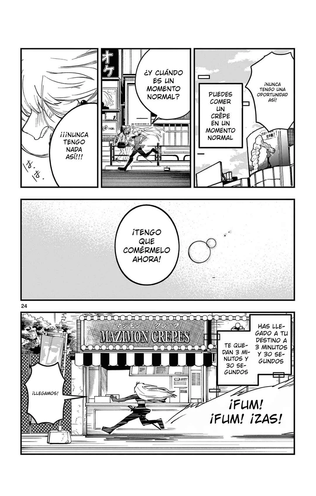 Sendou Toki no 5-funkan Capítulo 1: Crepe - Page 24