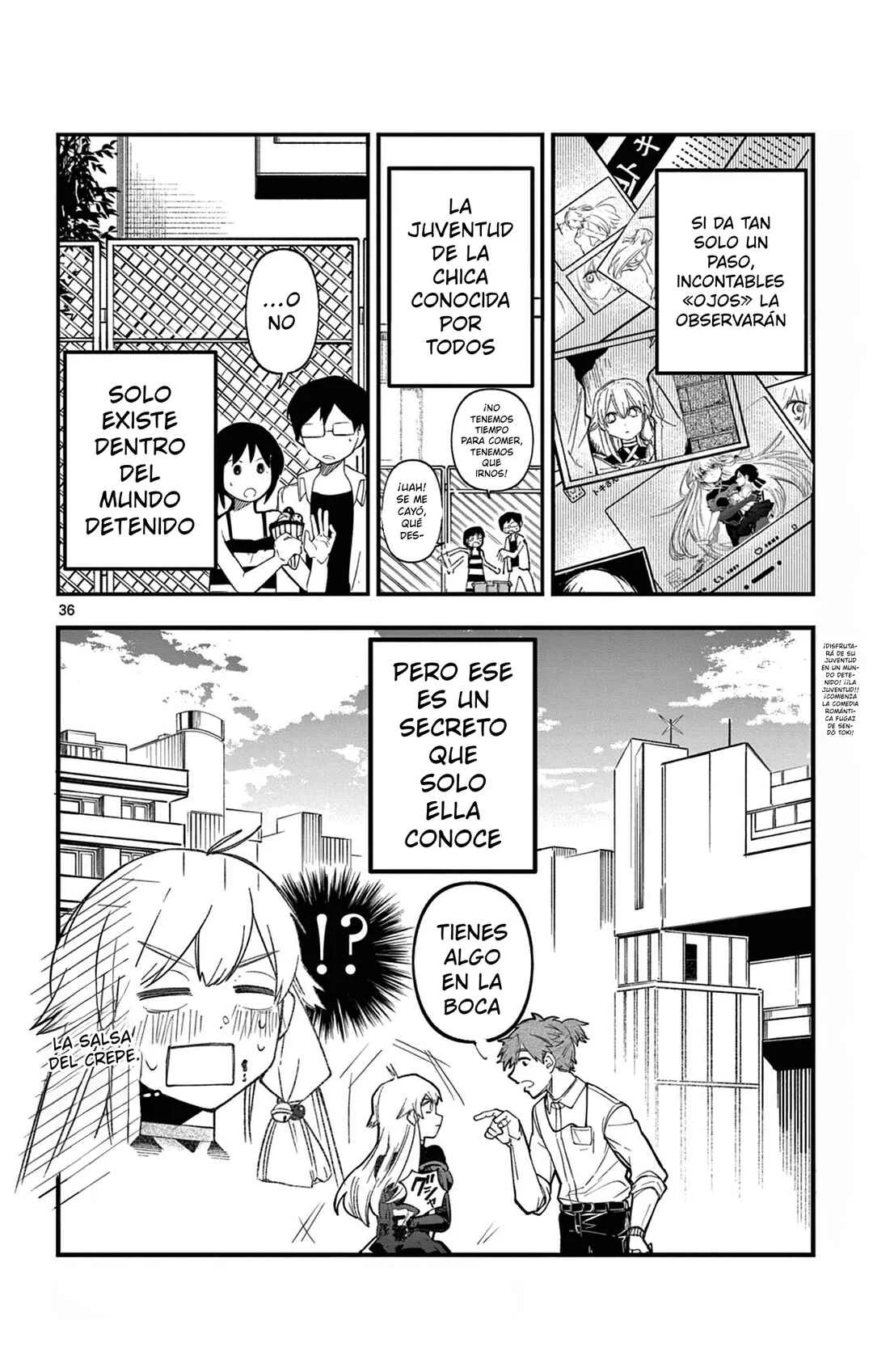 Sendou Toki no 5-funkan Capítulo 1: Crepe - Page 36