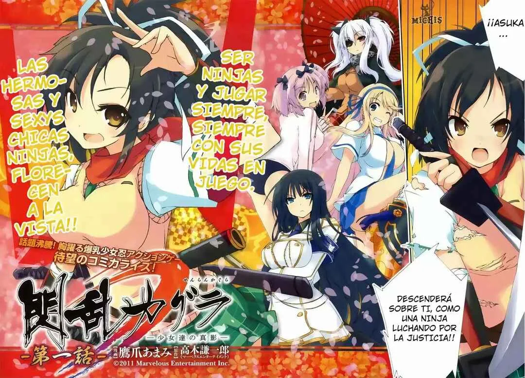 Senran Kagura - Shoujotachi no Shinei Capítulo 1 - Page 3