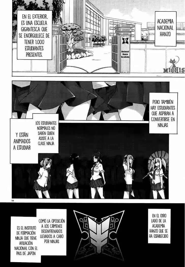 Senran Kagura - Shoujotachi no Shinei Capítulo 1 - Page 8
