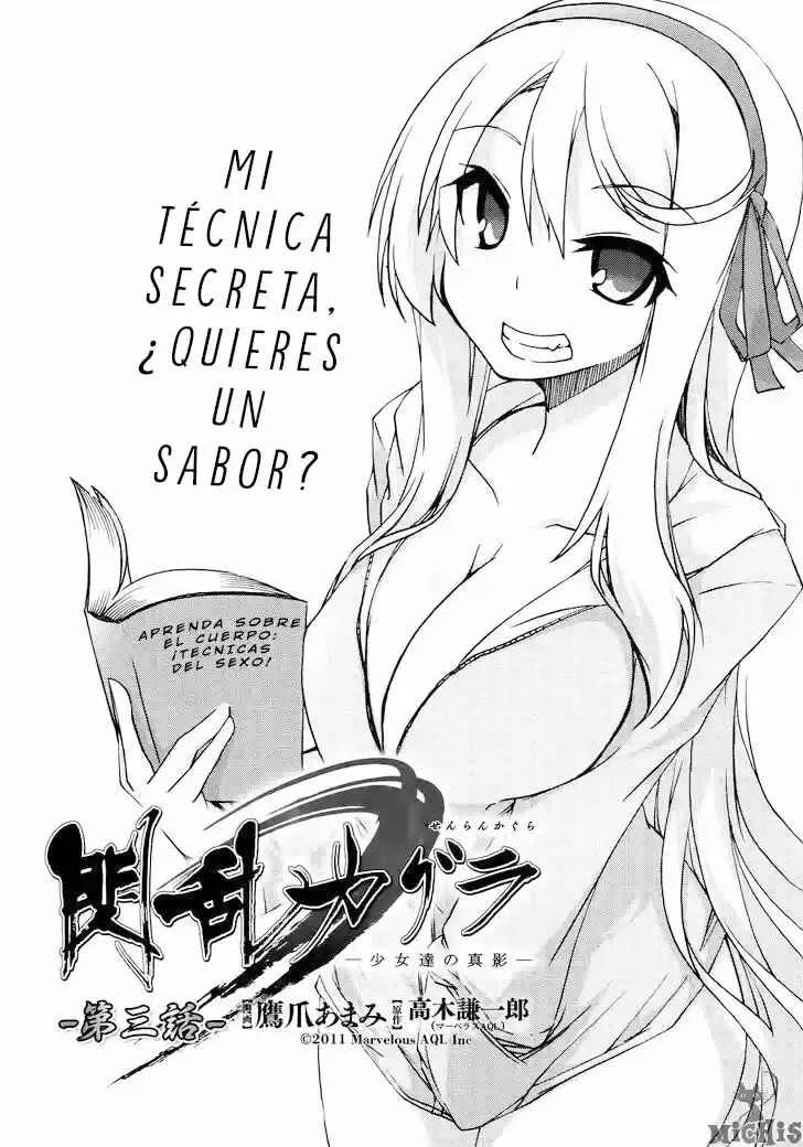 Senran Kagura - Shoujotachi no Shinei Capítulo 3 - Page 3
