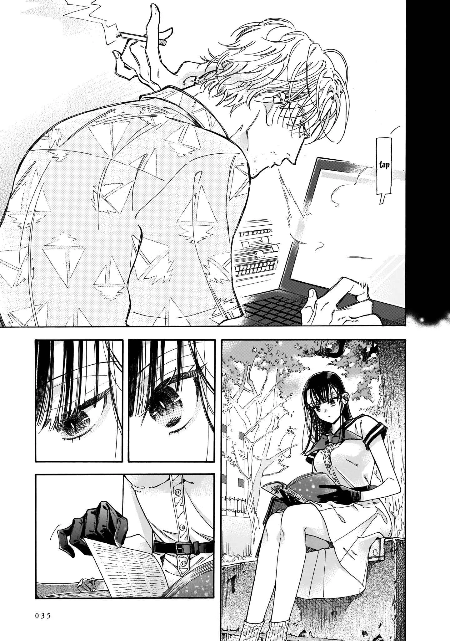 Sensei, Kongetsu Dou Desu ka Capítulo 1: El futuro - Page 35