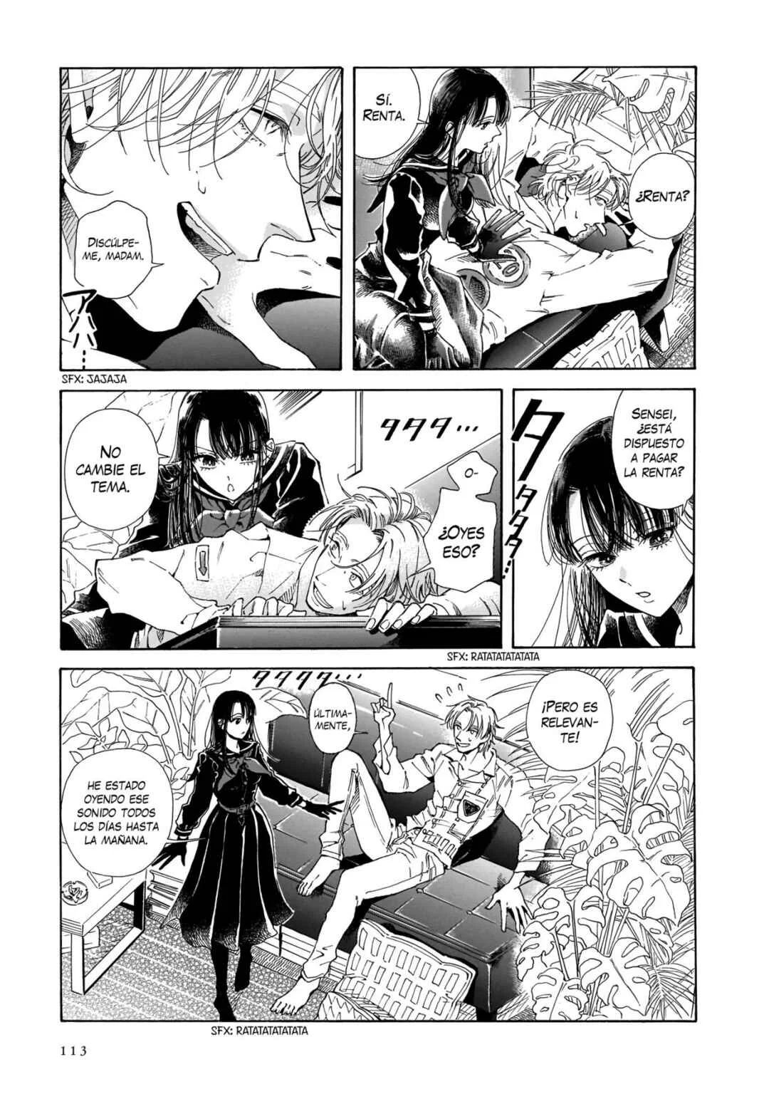 Sensei, Kongetsu Dou Desu ka Capítulo 4: Departamento N°203 - Page 4